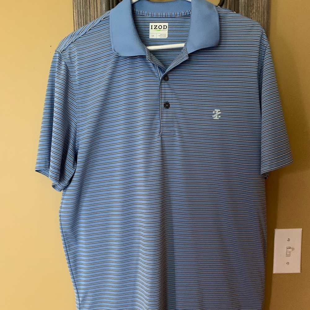 Men’s izod golf shirt size large